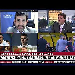 Exclusivo:  Habla en El Noticiero de LN+ el director de Anvisa tras el escndalo de Argentina-Brasil - YouTube