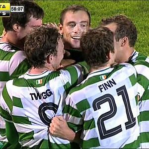 Shamrock Rovers goal v Partizan Belgrade - YouTube